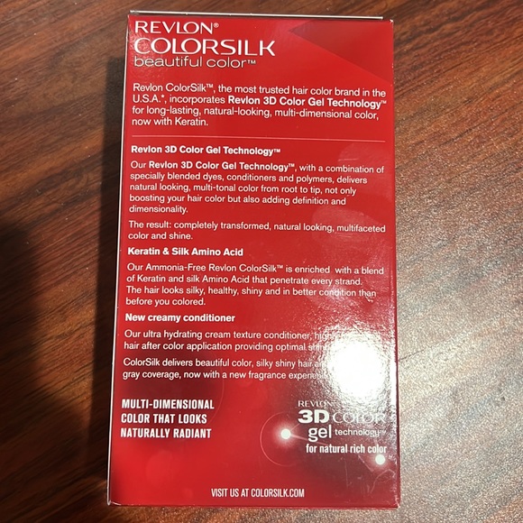 2 Revlon color silk hair color shade- 20 brown black - Picture 4 of 7